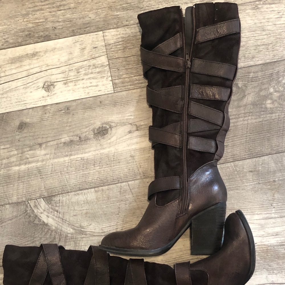 Brown Leather Boots